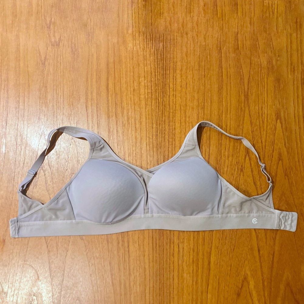 C9 Champion - Silver grey sports bra. High-support. Size 36C.